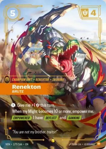 Renekton, Brute 177 de Vendetta (Riftbound)