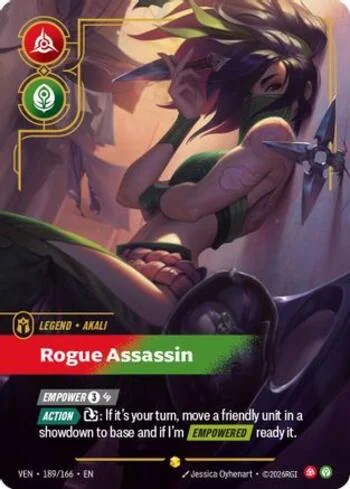 Rogue Assassin 189 de Vendetta (Riftbound)