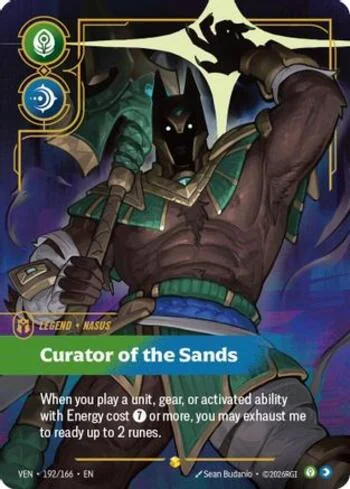 Curator of the Sands 192 de Vendetta (Riftbound)