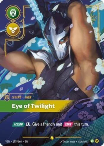 Eye of Twilight 193 de Vendetta (Riftbound)