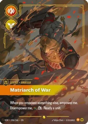 Matriarch of War 196 de Vendetta (Riftbound)