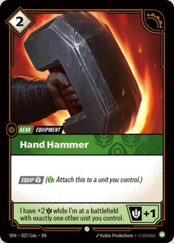 Hand Hammer 27 de Vendetta (Riftbound)