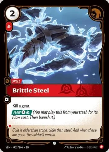 Brittle Steel 3 de Vendetta (Riftbound)