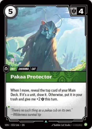 Pakaa Protector 33 de Vendetta (Riftbound)