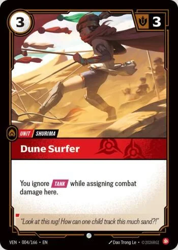 Dune Surfer 4 de Vendetta (Riftbound)