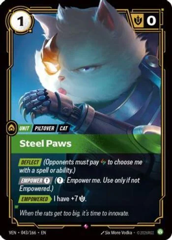 Steel Paws 43 de Vendetta (Riftbound)