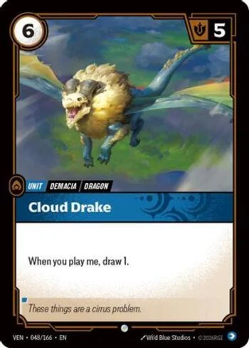 Cloud Drake 48 de Vendetta (Riftbound)