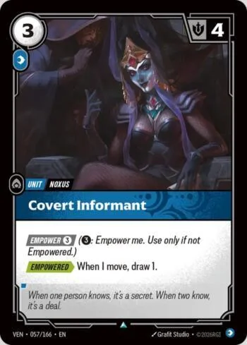 Covert Informant 57 de Vendetta (Riftbound)