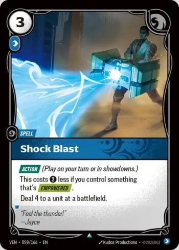 Shock Blast 59 de Vendetta (Riftbound)