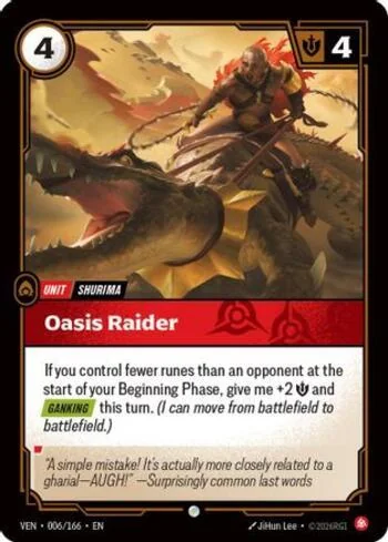 Oasis Raider 6 de Vendetta (Riftbound)