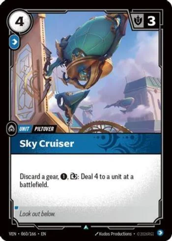 Sky Cruiser 60 de Vendetta (Riftbound)