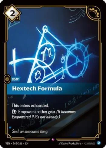 Hextech Formula 62 de Vendetta (Riftbound)