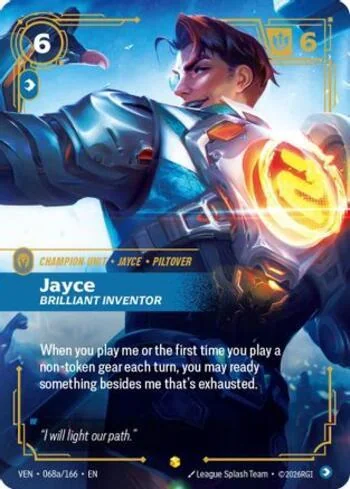 Jayce, Brilliant Inventor 68A de Vendetta (Riftbound)