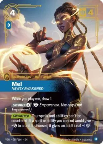 Mel, Newly Awakened 69 de Vendetta (Riftbound)