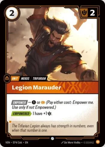 Legion Marauder 74 de Vendetta (Riftbound)