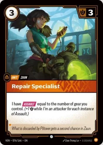 Repair Specialist 76 de Vendetta (Riftbound)