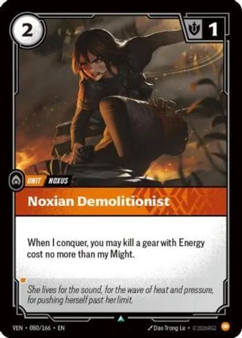 Noxian Demolitionist 80 de Vendetta (Riftbound)
