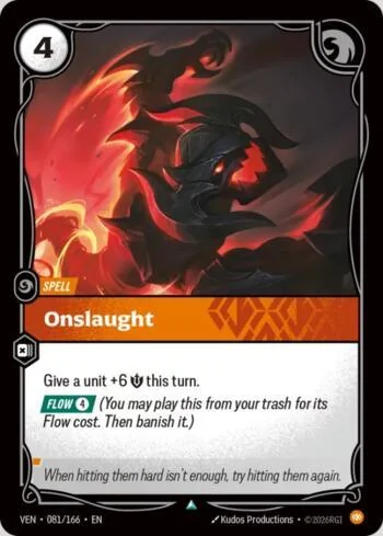 Onslaught 81 de Vendetta (Riftbound)