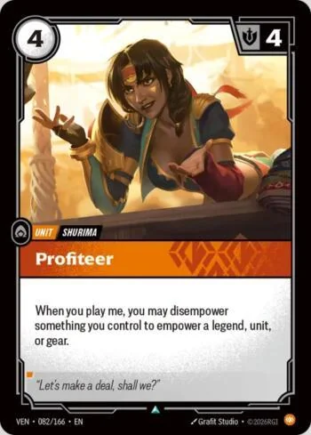 Profiteer 82 de Vendetta (Riftbound)