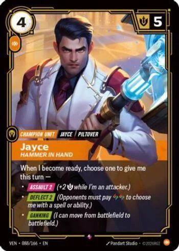 Jayce, Hammer in Hand 88 de Vendetta (Riftbound)