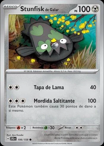 Stunfisk de Galar 106/159