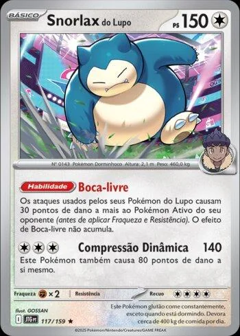 Snorlax do Lupo 117/159