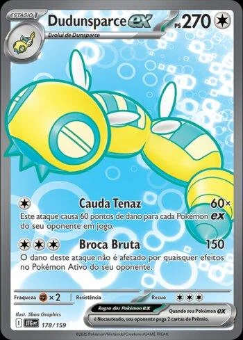 Dudunsparce ex 178/159