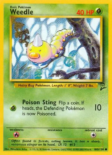 Weedle 100/130