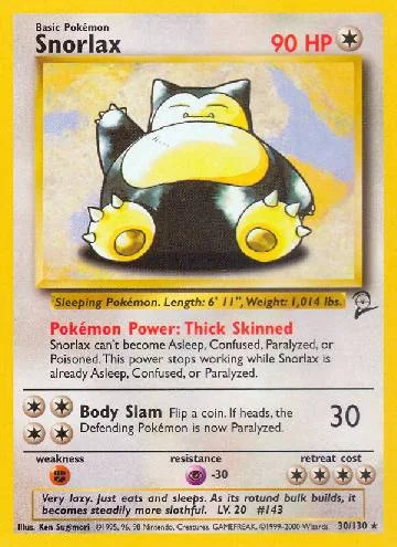 Snorlax 30/130
