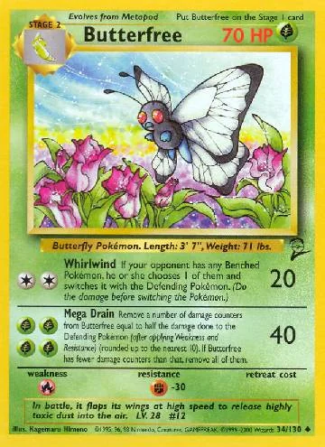 Butterfree 34/130
