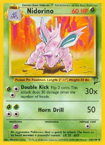 Nidorino 54/130