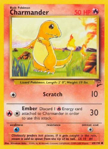 Charmander 69/130