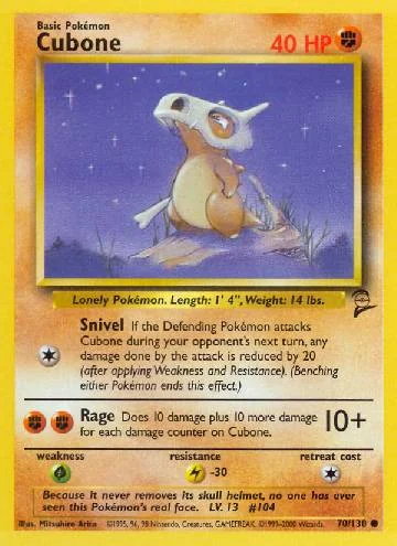 Cubone 70/130