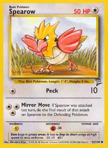 Spearow 92/130