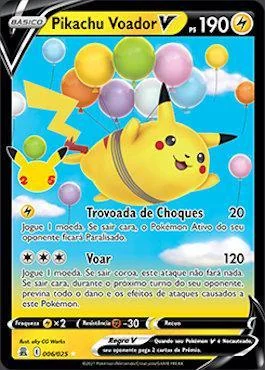 Pikachu Voador-V 06/25