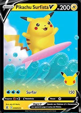 Pikachu Surfista-V 08/25