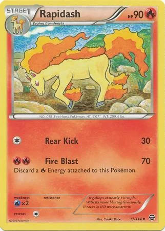 Rapidash 17/114