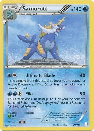Samurott 32/114