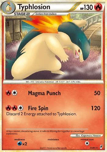 Typhlosion 35/95