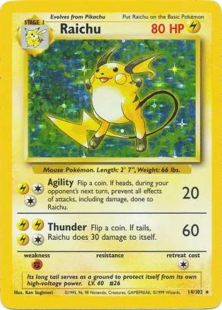 Raichu 14/102