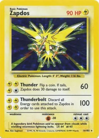 Zapdos 16/102