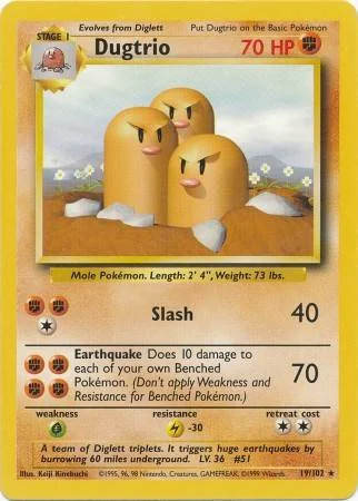 Dugtrio 19/102