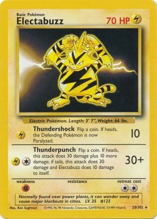 Electabuzz 20/102