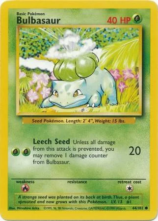 Bulbasaur 44/102
