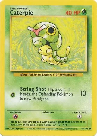 Caterpie 45/102