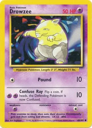 Drowzee 49/102