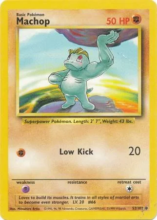 Machop 52/102