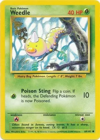 Weedle 69/102