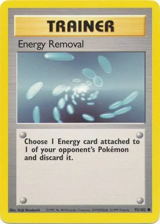 Energy Removal 92/102