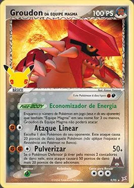 Groudon da Equipe Magma 11/25